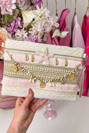 Mallorca clutch - Roze