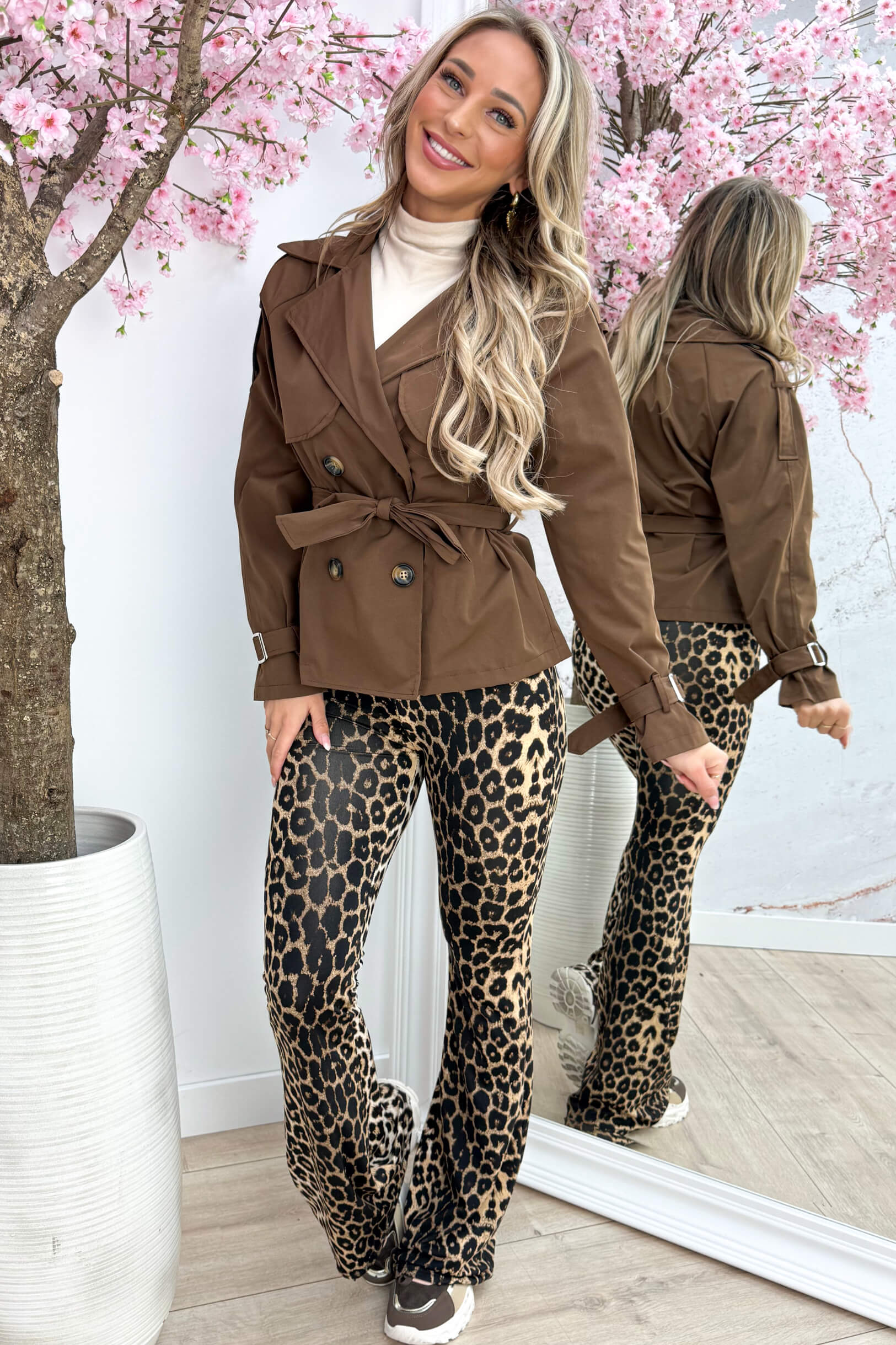On trench trenchcoat - Cognac