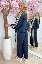 Match my stripes co-ord - Navy
