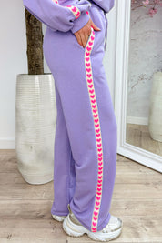Neon lover jogger - Lila