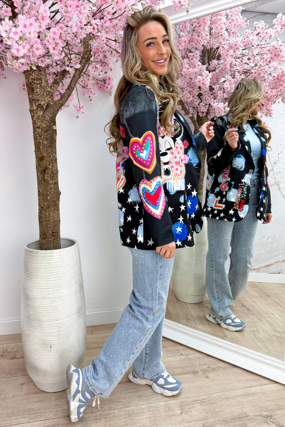 Minnie bowtiful blazer - Zwart