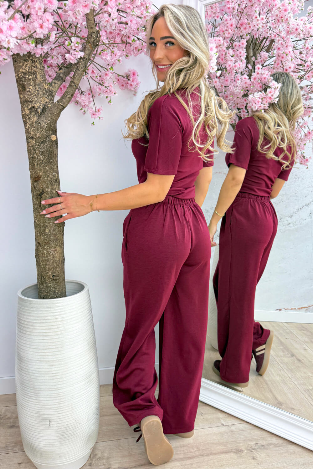 Everyday comfort co-ord - Bordeaux