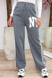 NY comfy pants - Dk. grijs