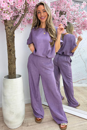 Everyday ease co-ord - Paars