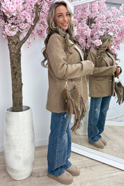 Teddy blazer - Camel