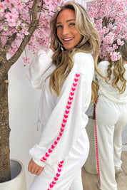 Neon lover sweater - Wit