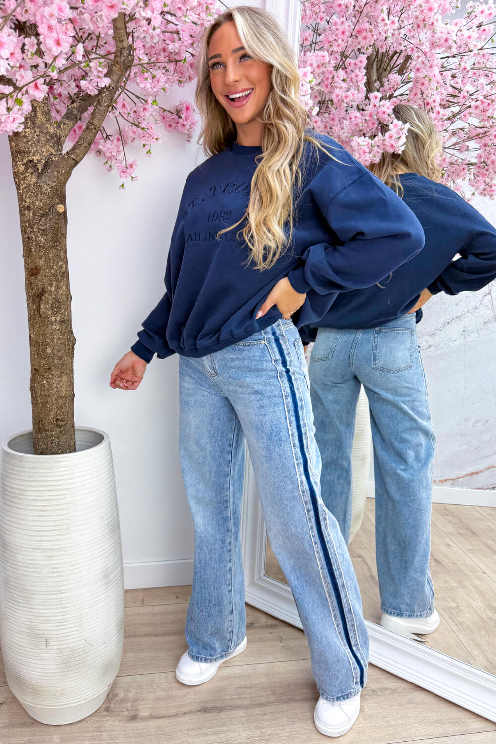 Pull club de voile St.tropez - Marine