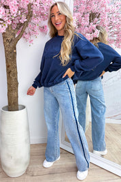 Pull club de voile St.tropez - Marine