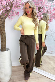 Perfect basic topje - Geel
