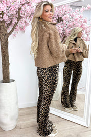 Vilt trenchcoat - Camel