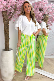 Rio ruffle topje - Wit