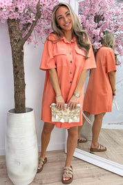 I'm your favorite denim dress - Oranje