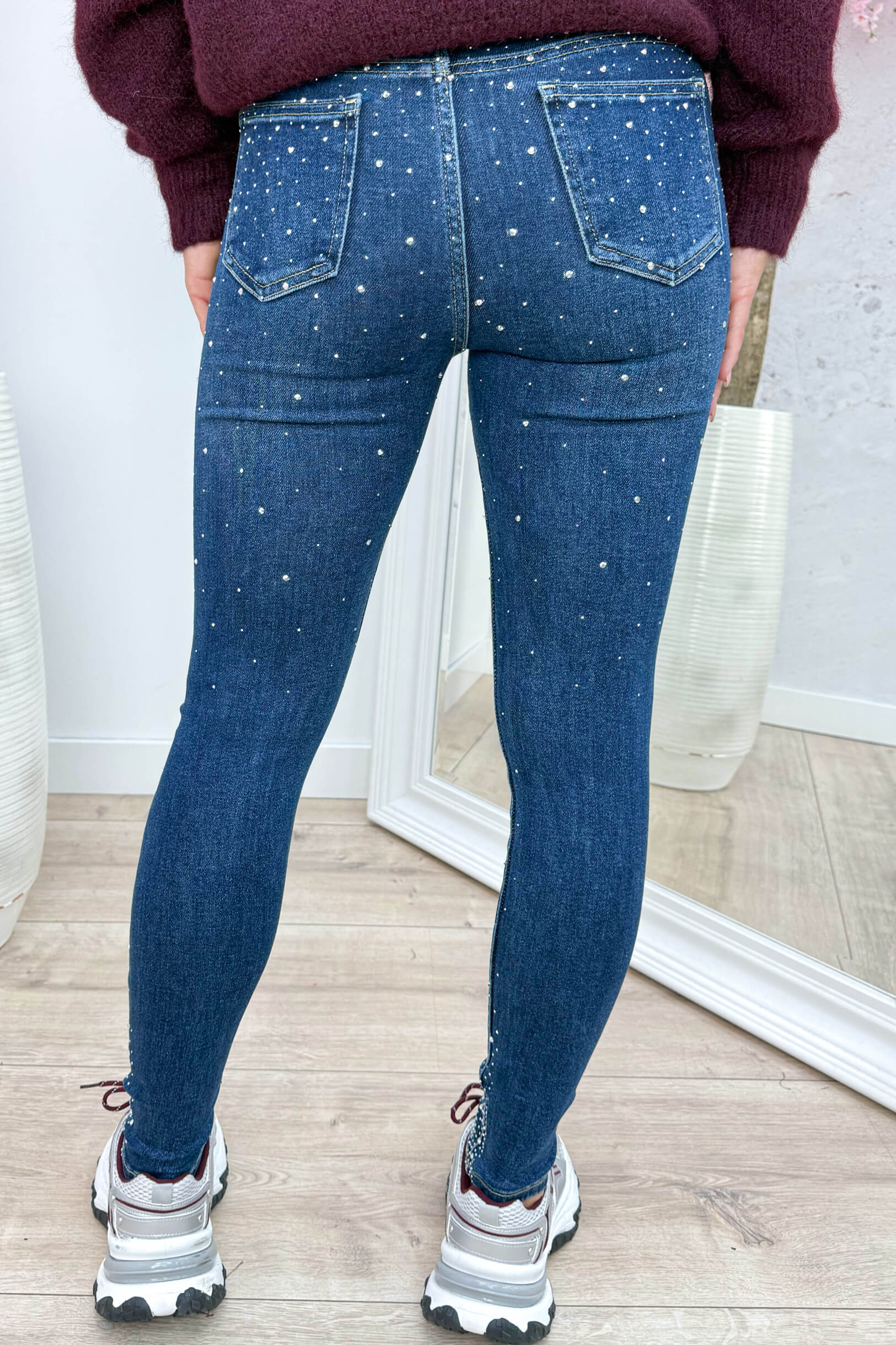 Diamond slim jeans H931-1 - Jeans blue