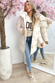 Getting colder winterjas - Beige