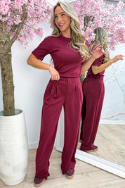 Everyday comfort co-ord - Bordeaux
