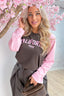 California calling sweater - Lollypop roze