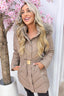 Cold never looked so good winterjas - Taupe