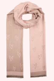 Sparkle season sjaal - Roze