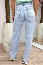 Studded straight leg jeans - Jeans blue