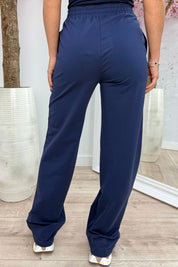 Hecho para ti pantalones cómodos básicos - Armada