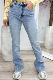 Retro chic flare jeans - Jeans blue