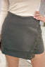 Lace touch skort - Brown