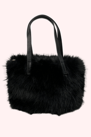 Fluffy cutie bag - Zwart