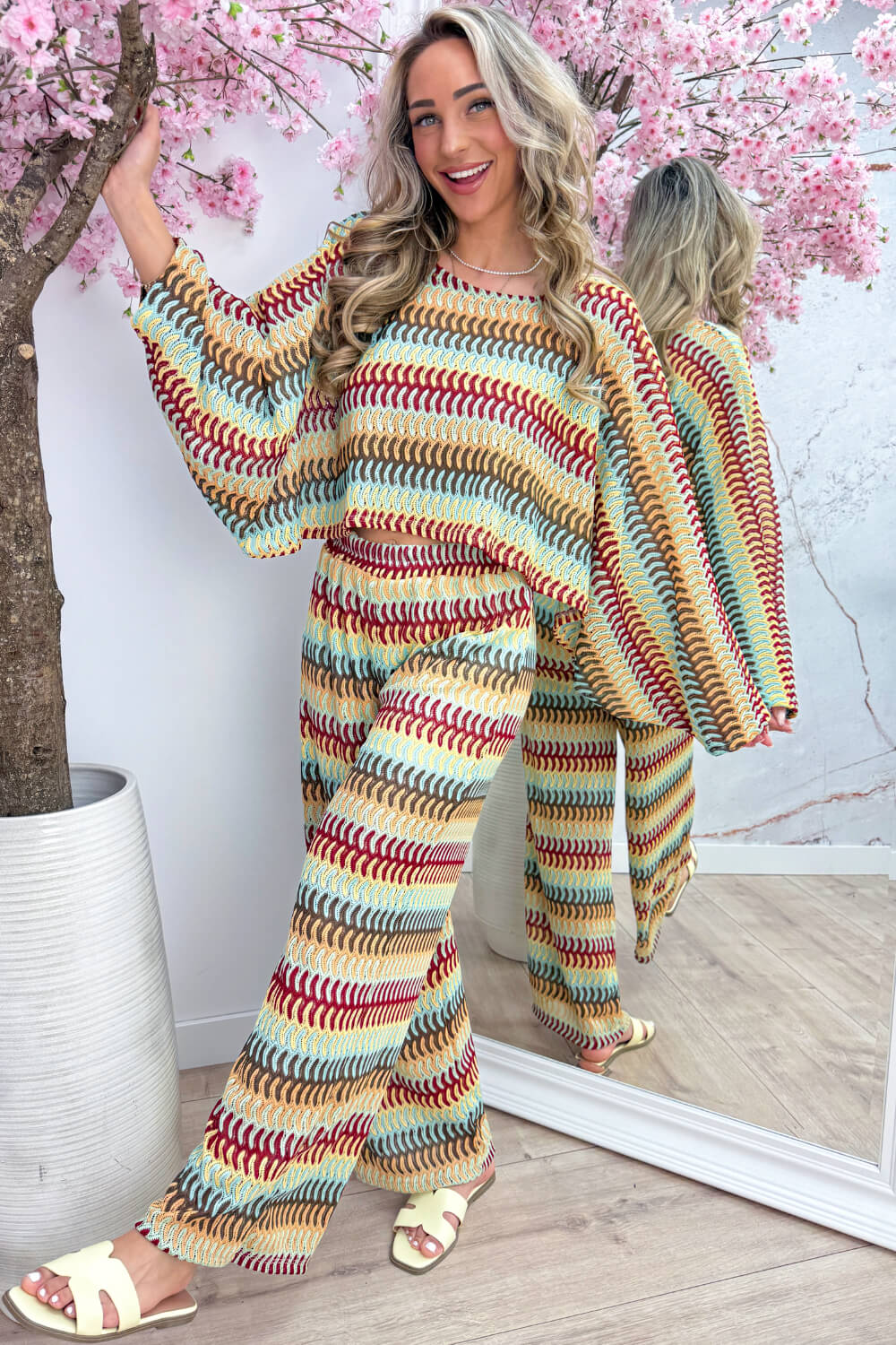 Coral bay tropic co-ord - Mint