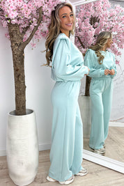 Statement comfy co-ord - Mint