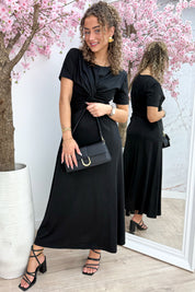 Robe toujours brillante - noir