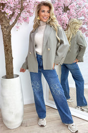 Golden chic blazer - Taupe