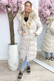 Winter wonderland winterjas - Beige