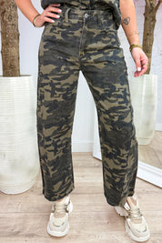 Camo mom jeans - Army