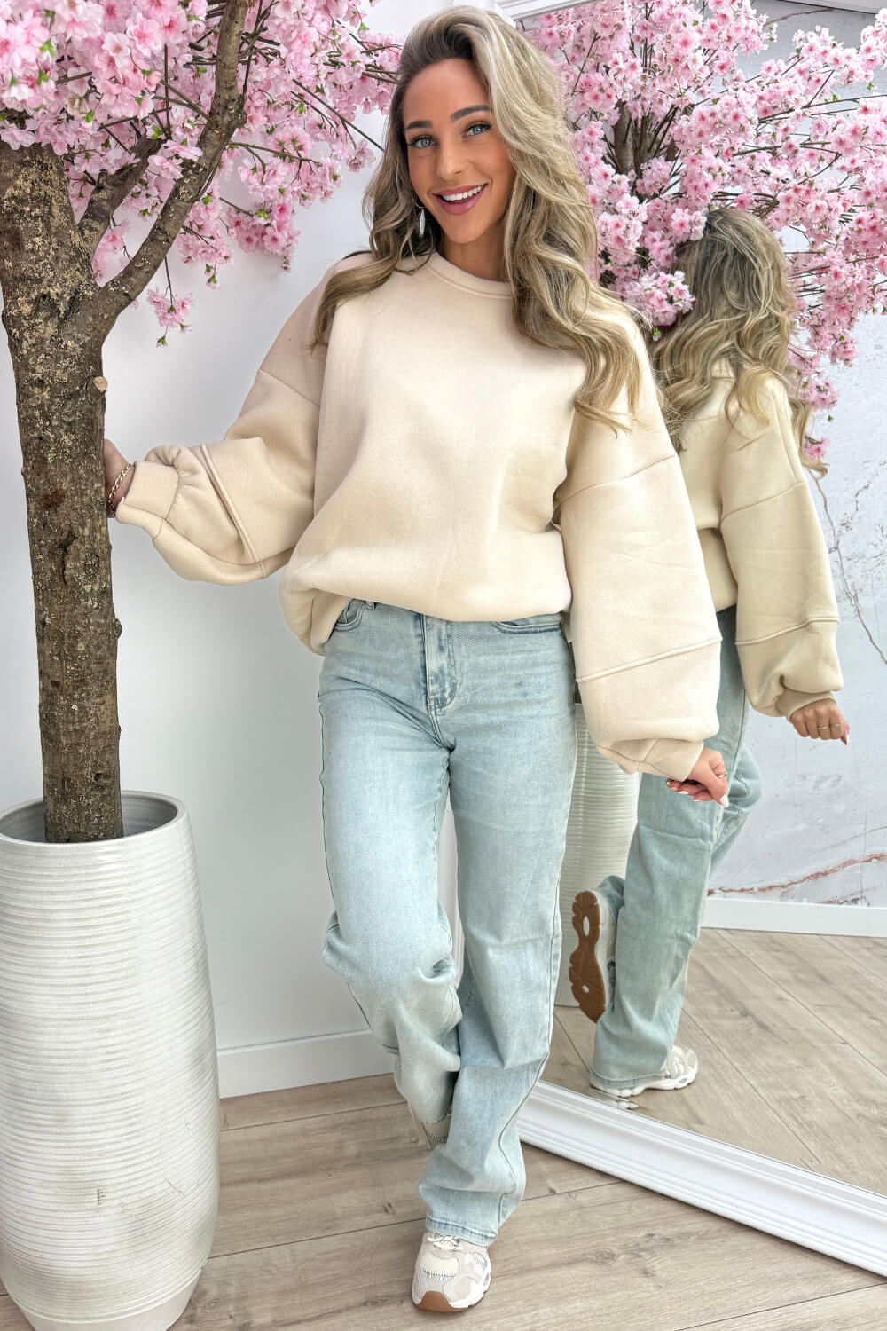 Straight leg jeans Y3322-5 - Sky blue