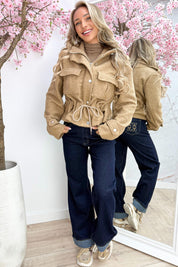 Teddy jacket - Camel