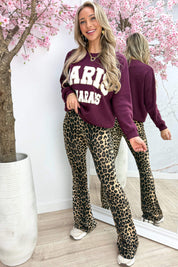 Paris le marais knitted trui - Bordeaux