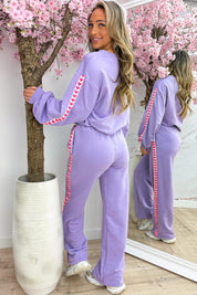 Neon lover sweater - Lila