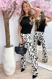 Draped topje - Zwart