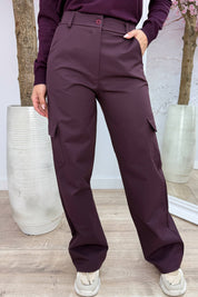 Bestseller cargo pants - Bordeaux