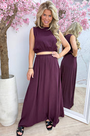 Solea co-ord - Berry purple