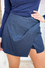 Checkered favorite skort - Navy
