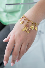 Infinite love DIY armband - Goud