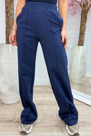 Hecho para ti pantalones cómodos básicos - Armada