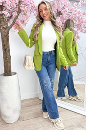 Classy blazer - Olijf