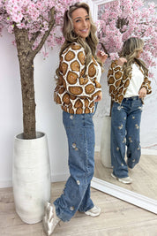 Paisley party bomber - Cognac