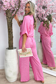 Sevilla co-ord - Fuchsia