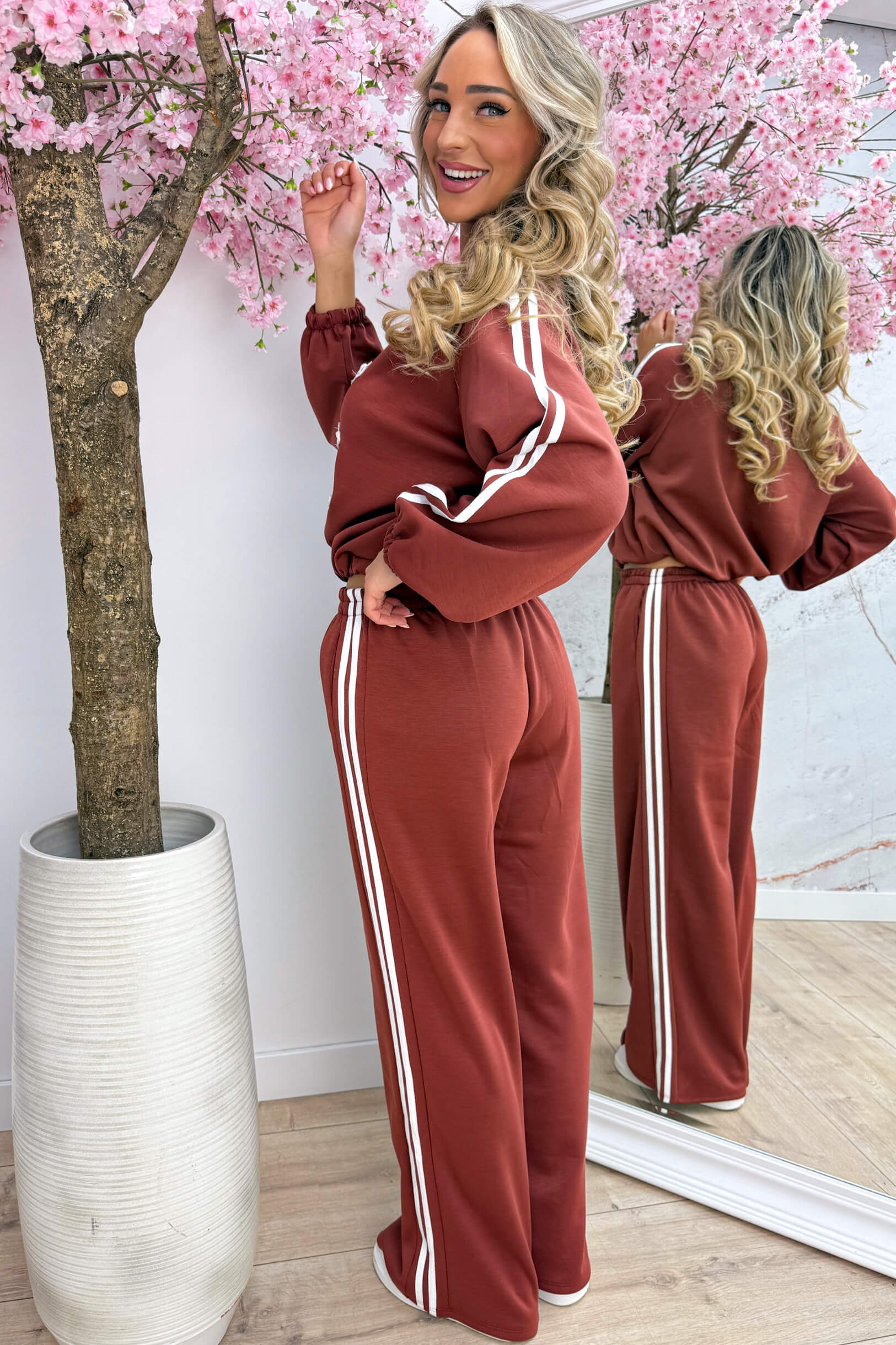 Hooked on you comfy co-ord - Roest