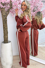 Hooked on you comfy co-ord - Roest