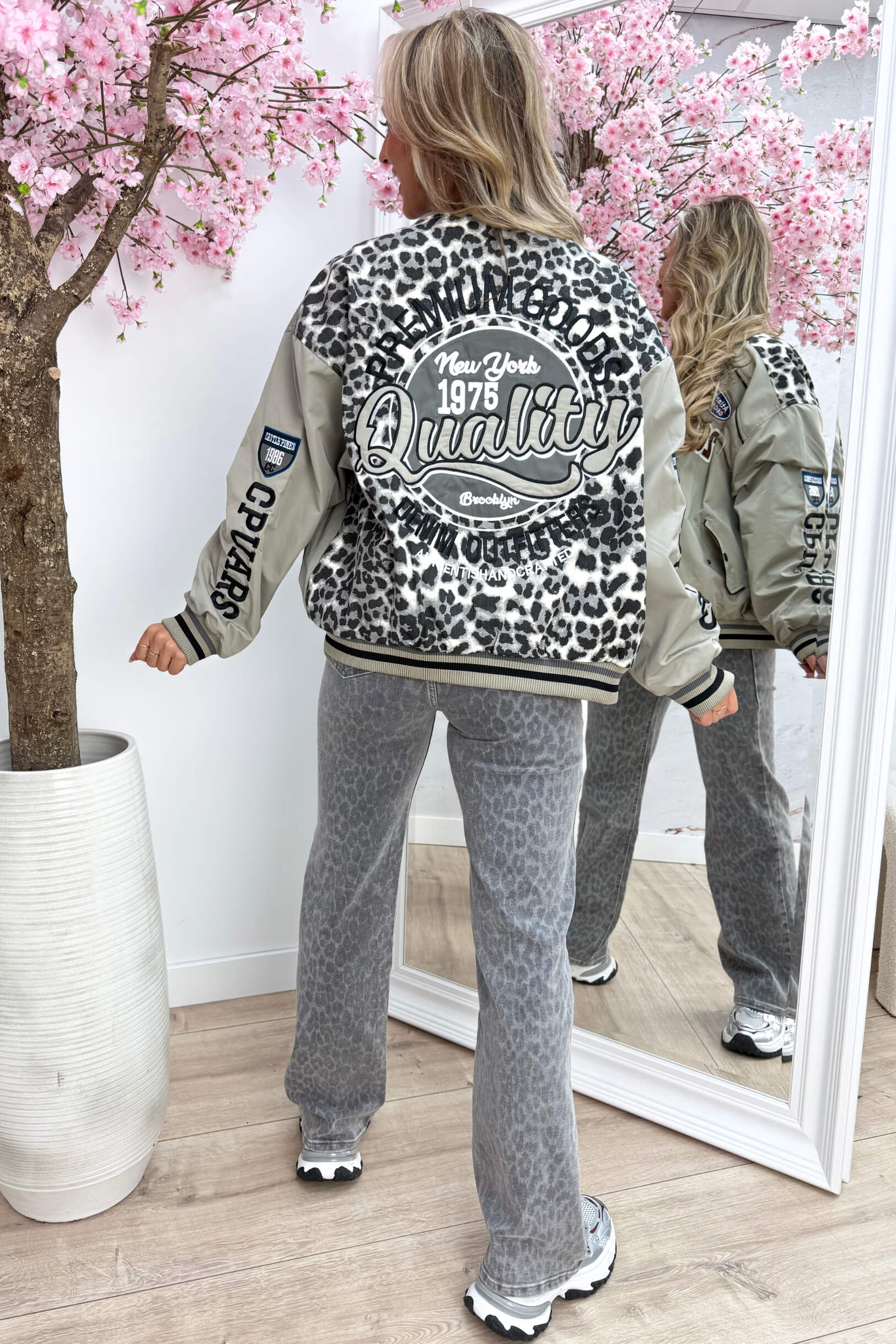 Leopard new york bomber - Army