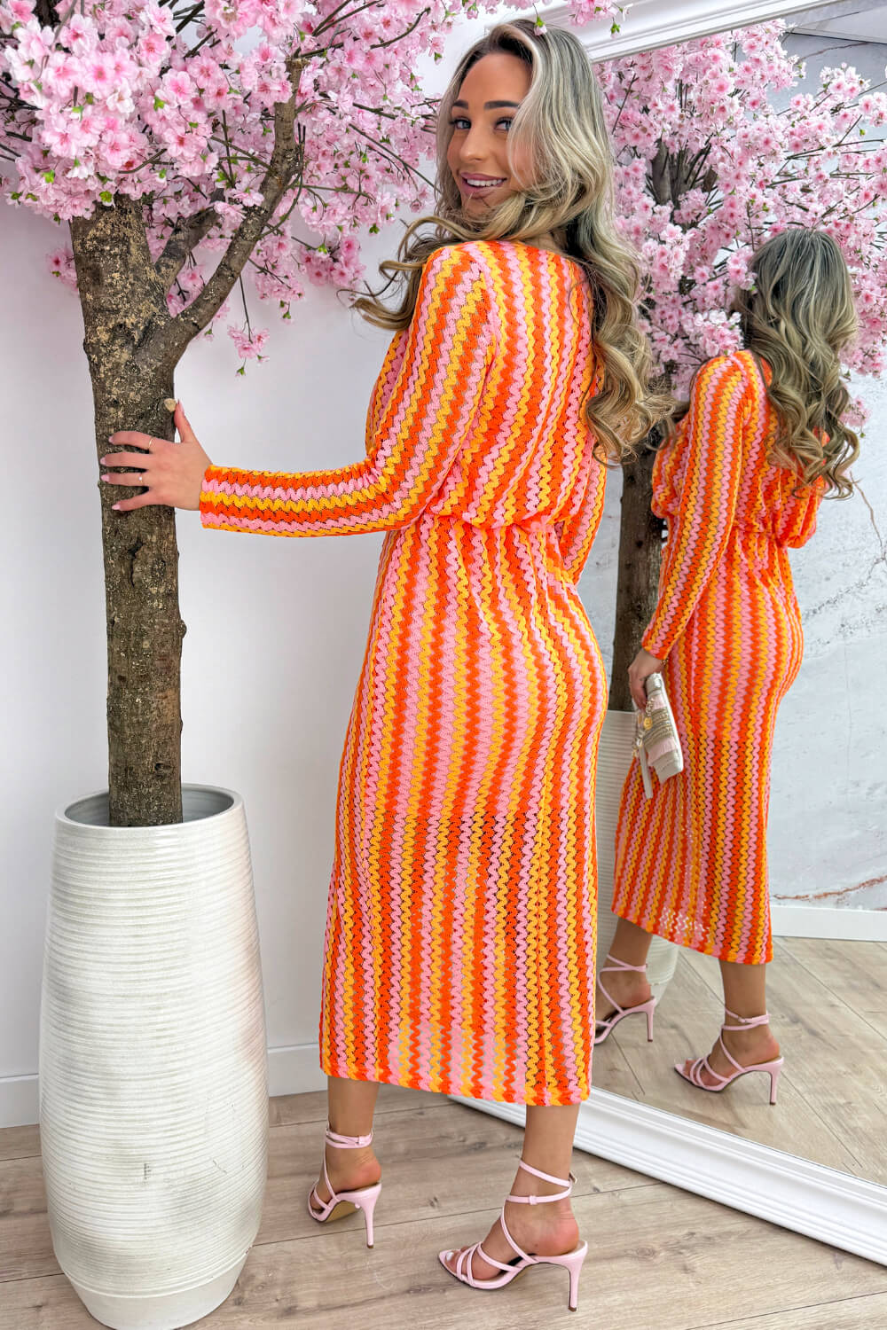 Solero maxi dress - Oranje